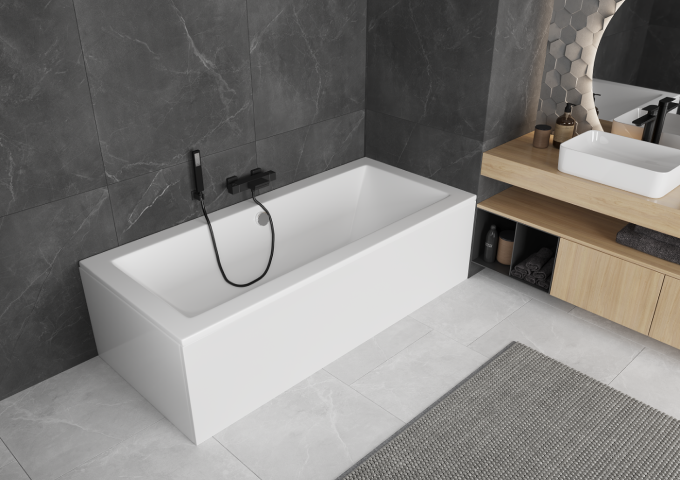 Golden Recessed Bathtub Systems